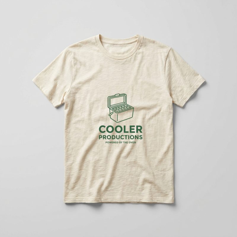 Cooler Productions cream tee