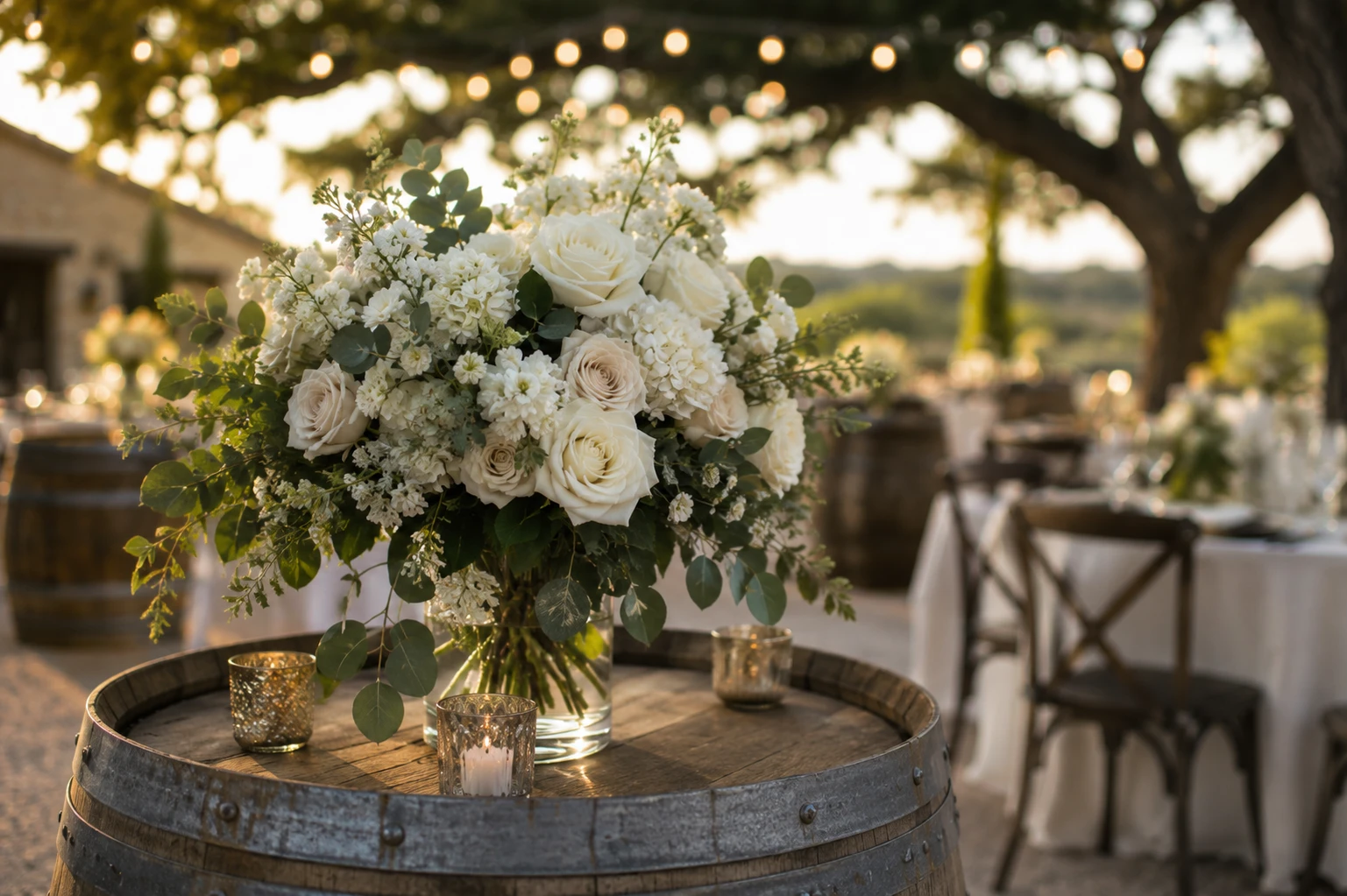 Reception detail styling