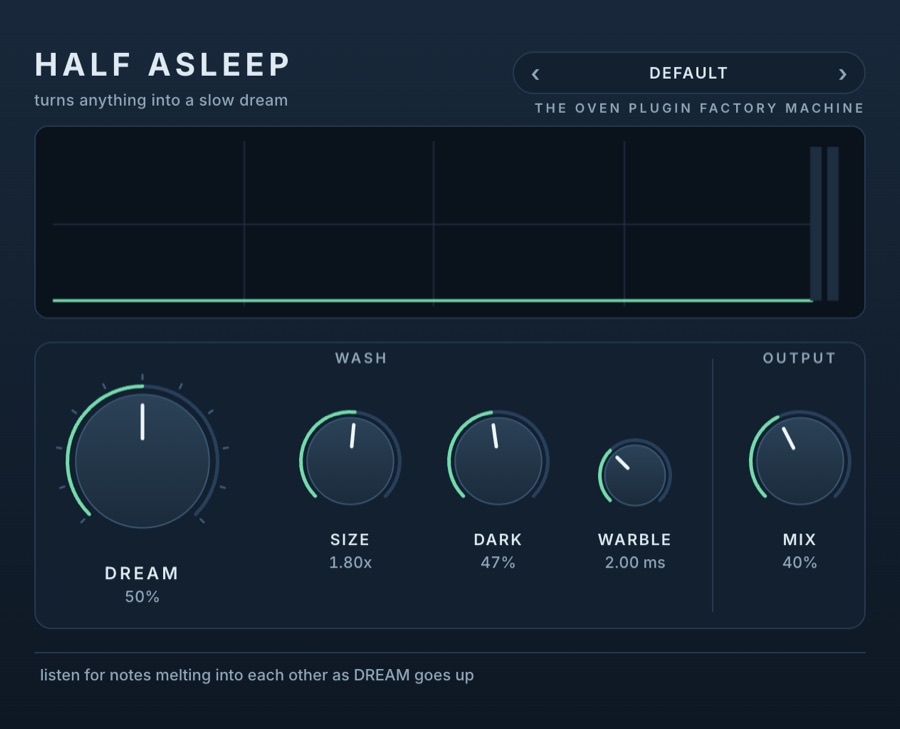 HALF ASLEEP plugin face
