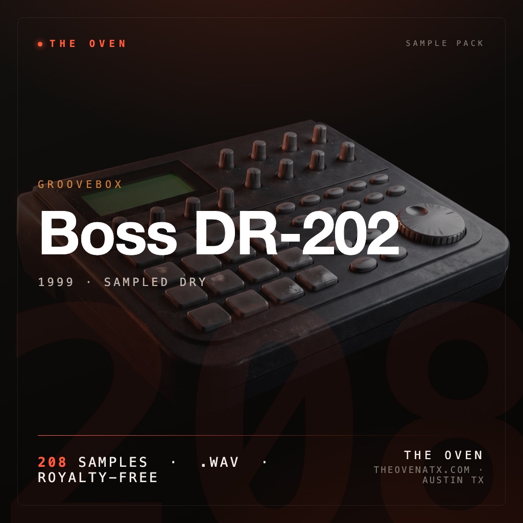 Boss DR-202 sample pack cover